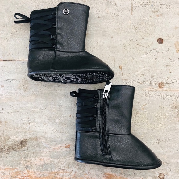 baby girl lace up boots
